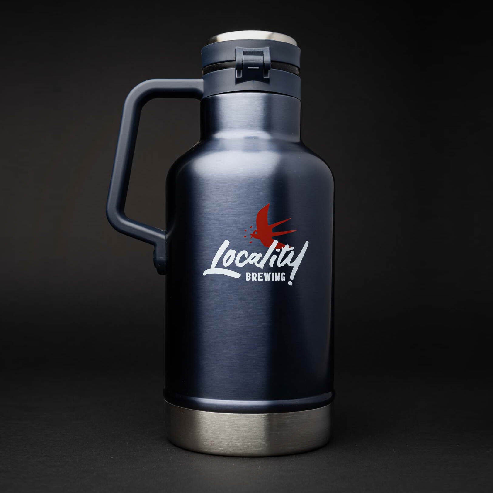 Stanley Easy-Pour 64oz Insulated Growler Gunmetal | Locality Brewing